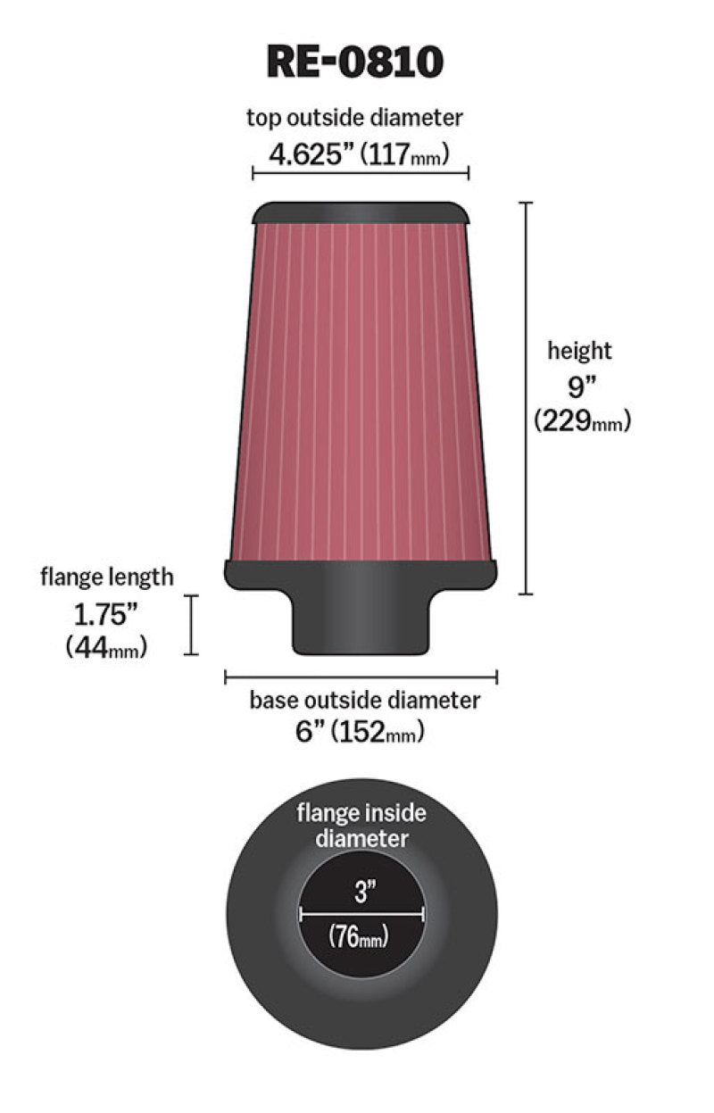KN Universal Air Filter