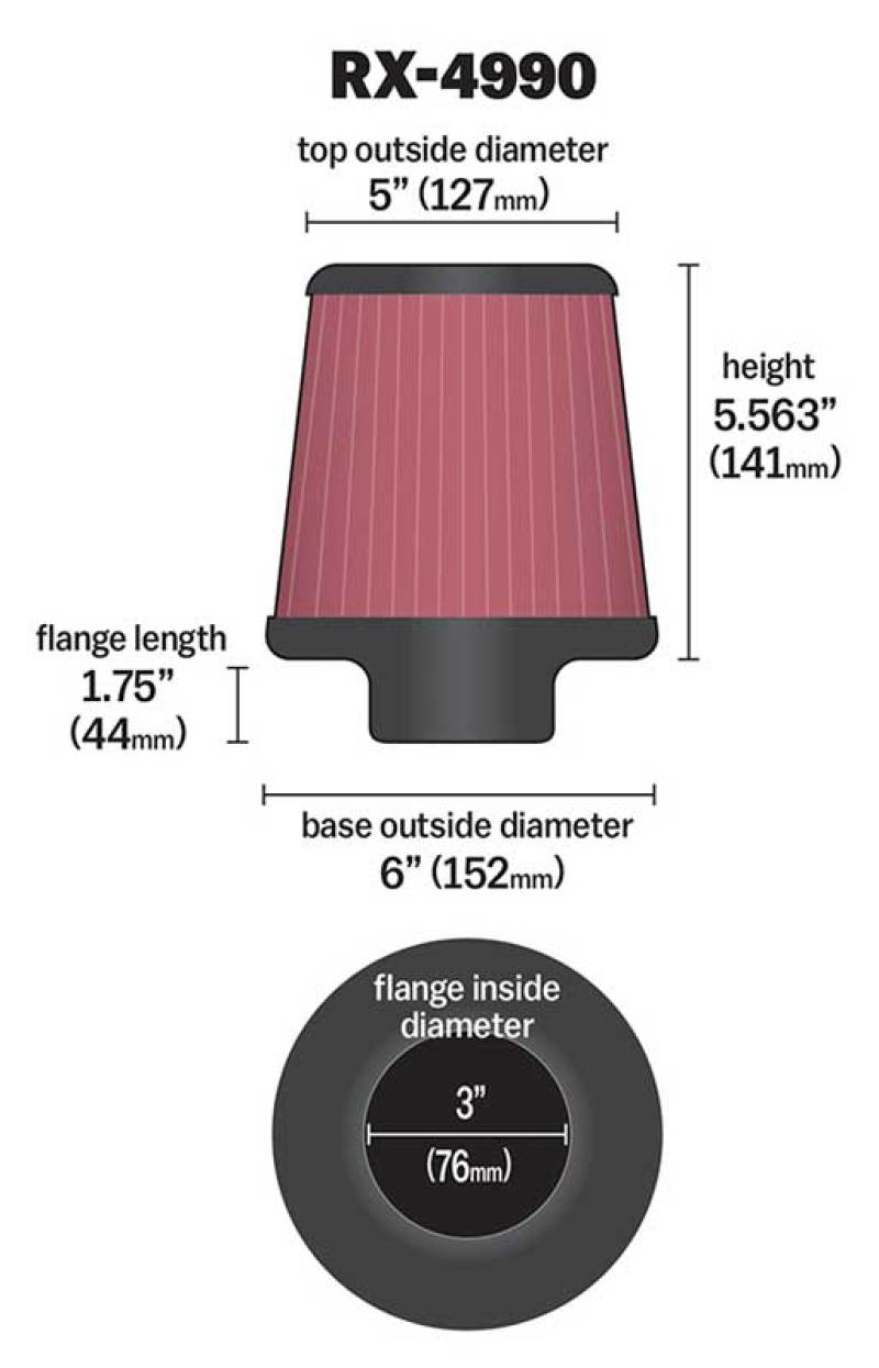 KN Universal X-Stream Clamp-On