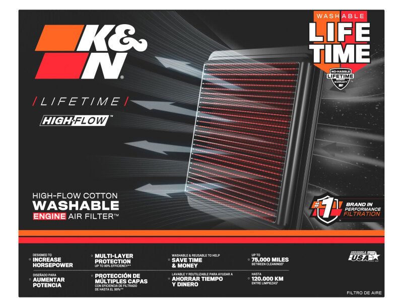 KN Drop in Air Filters