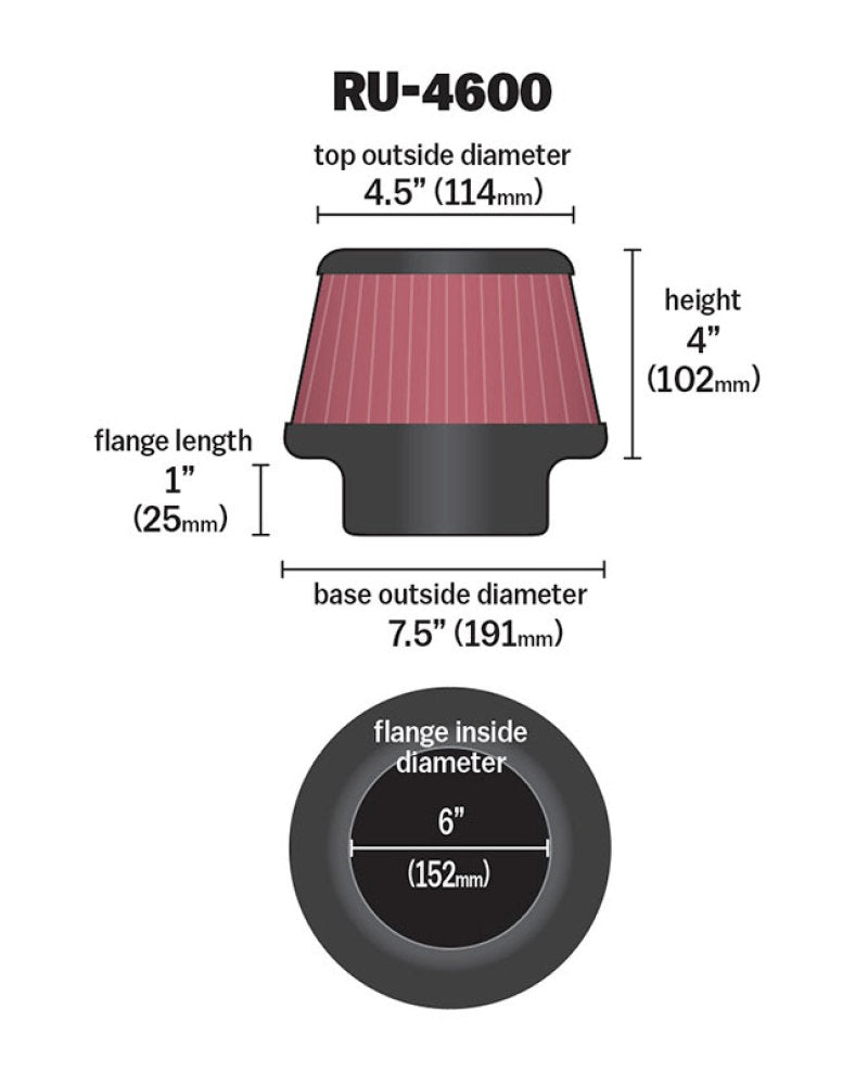 KN Universal Air Filter