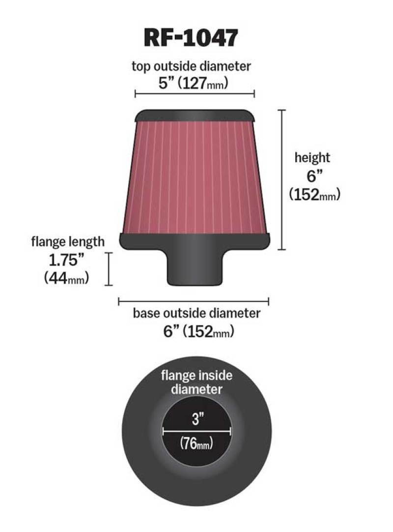 KN Universal Air Filter