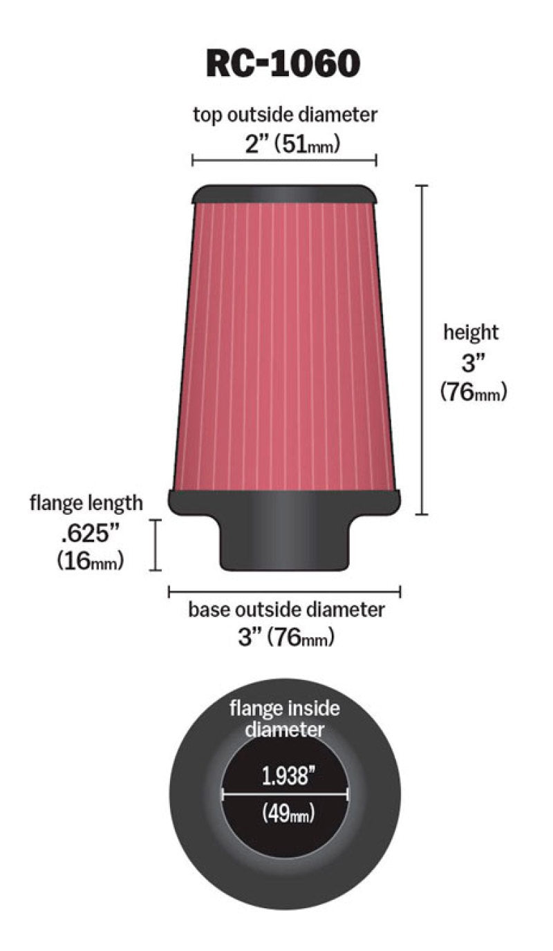 KN Universal Air Filter