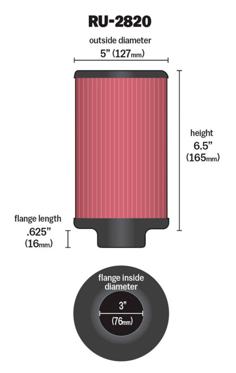 KN Universal Air Filter