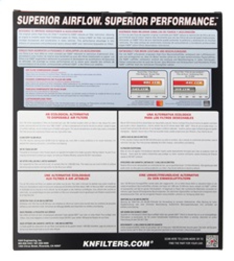 KN Drop in Air Filters