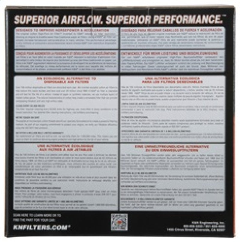 KN Drop in Air Filters