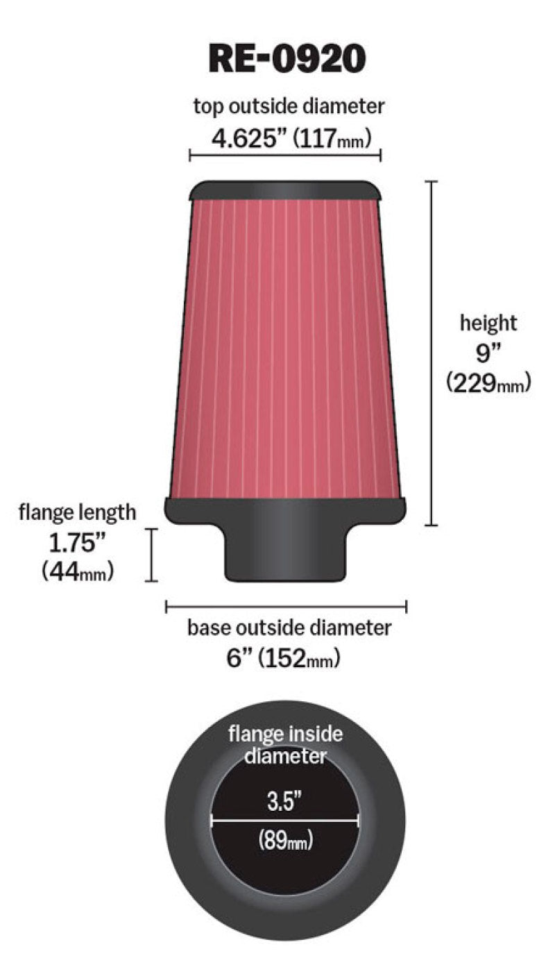 KN Universal Air Filter