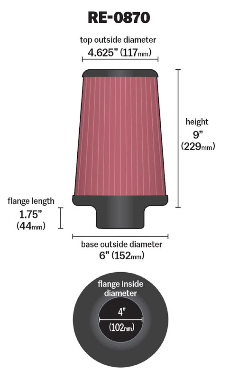 KN Universal Air Filter